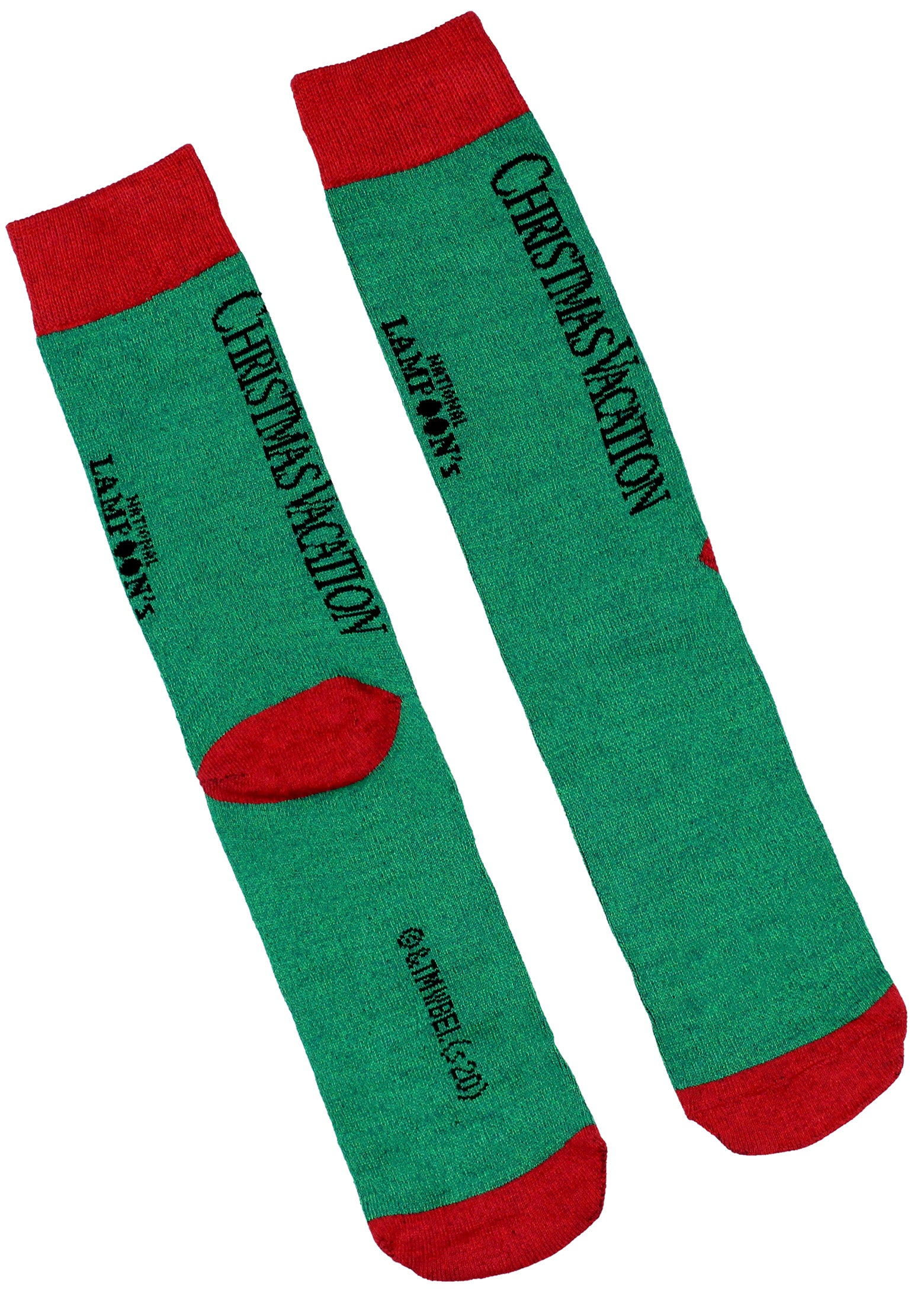 National Lampoon's Christmas Vacation Men's 3 Pack Mid-Calf Adult Crew Socks