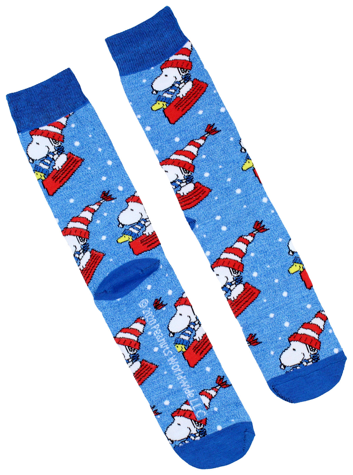 Peanuts Snoopy Holiday Themed 3 Pack Adult Mid-Calf Crew Socks