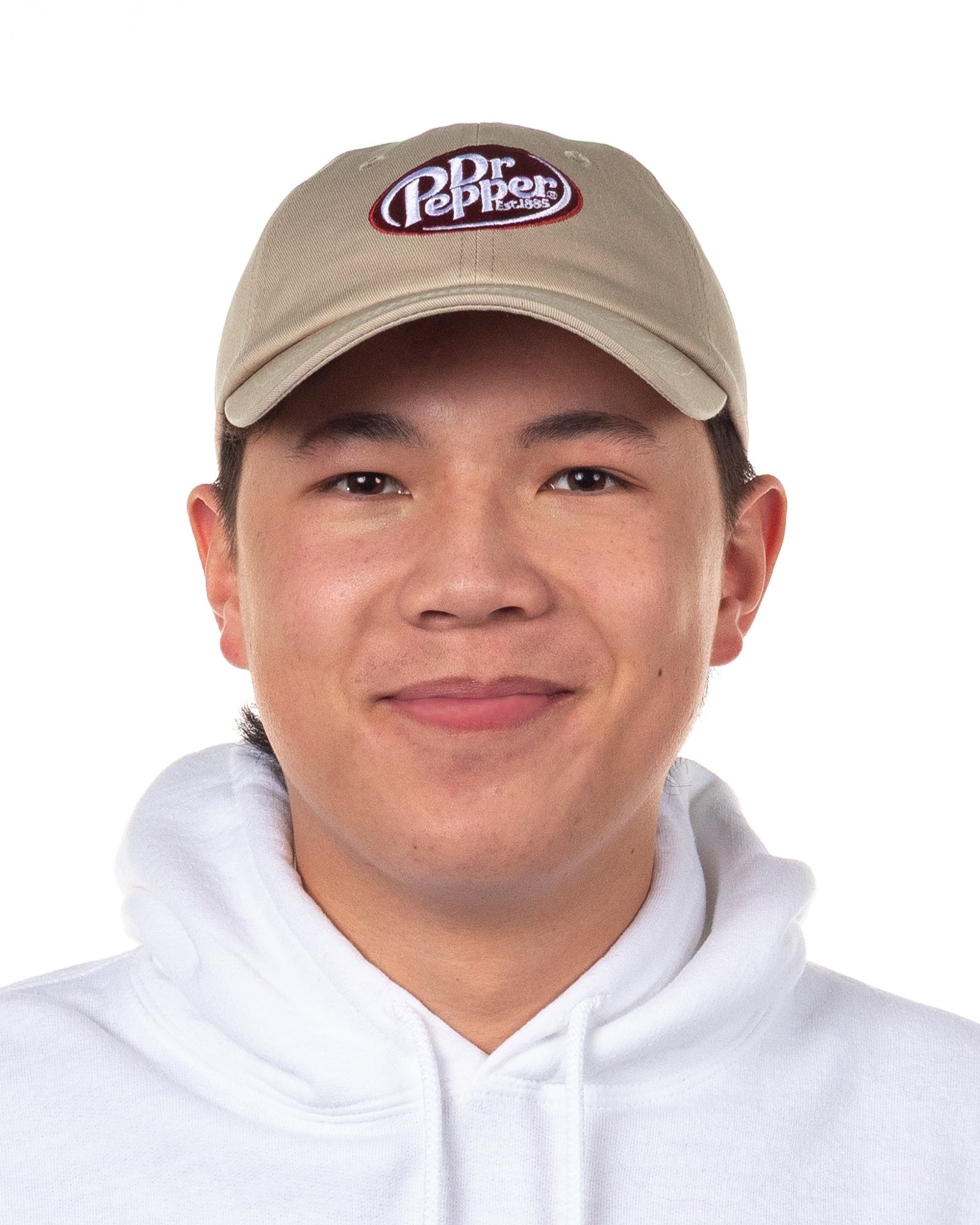 Dr Pepper Baseball Cap Embroidered Logo Adjustable Slide Strap Dad Hat OSFM