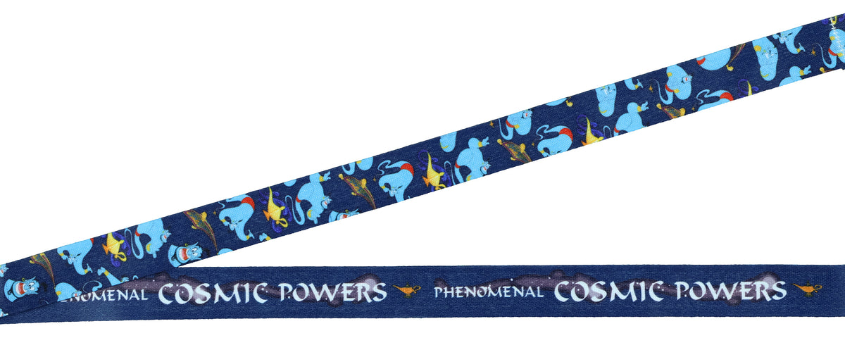 Disney Aladdin Genie Let's Make Some Magic Lanyard with ID Badge Holder