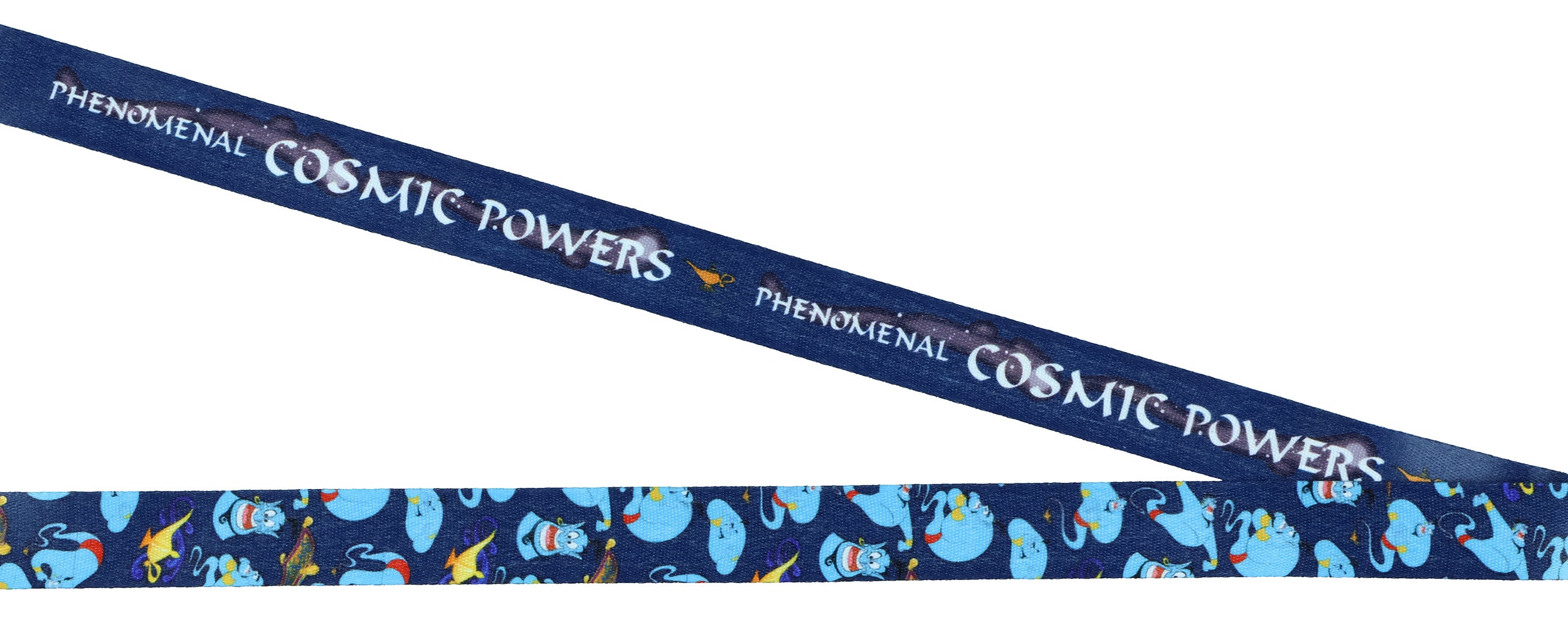 Disney Aladdin Genie Let's Make Some Magic Lanyard with ID Badge Holder