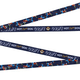 Disney Hot Diggity Dog Goofy Lanyard with Clear ID Badge Holder and Rubber Charm