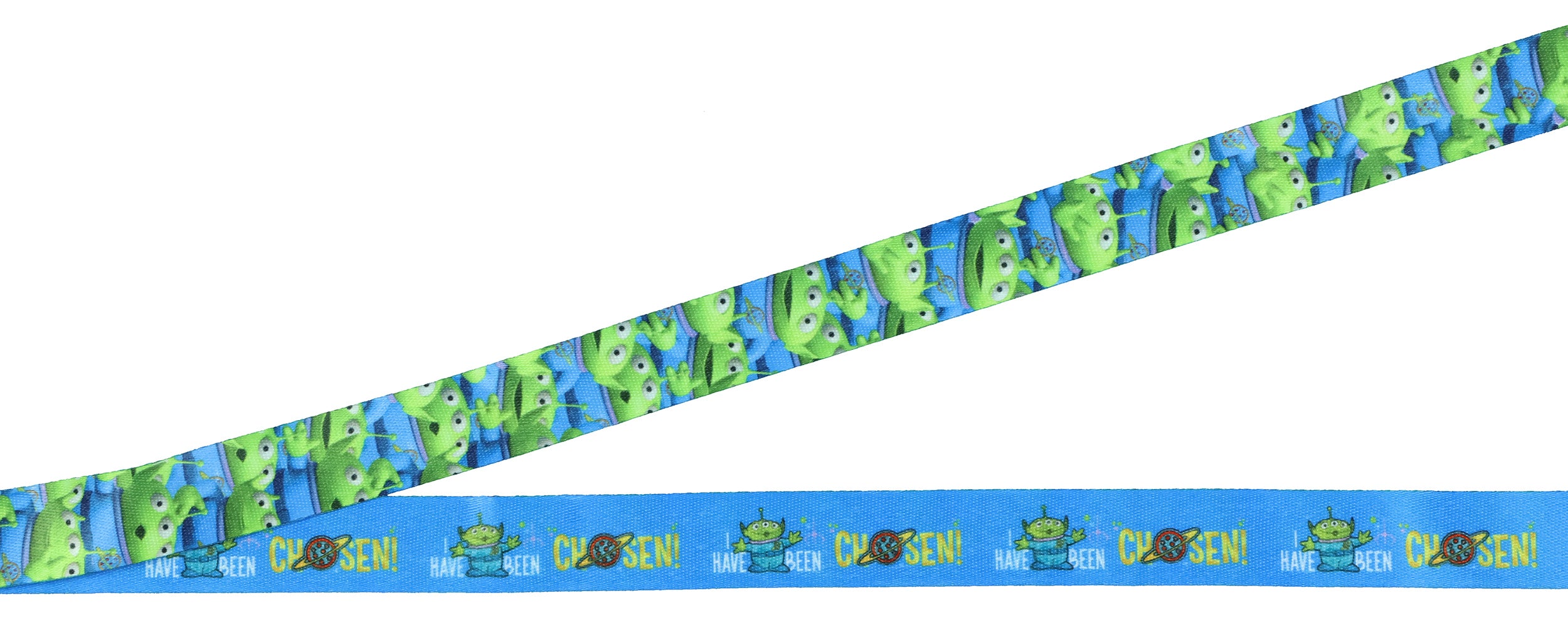 Disney Toy Story Alien I Have Been Chosen Lanyard with ID Holder and Charm