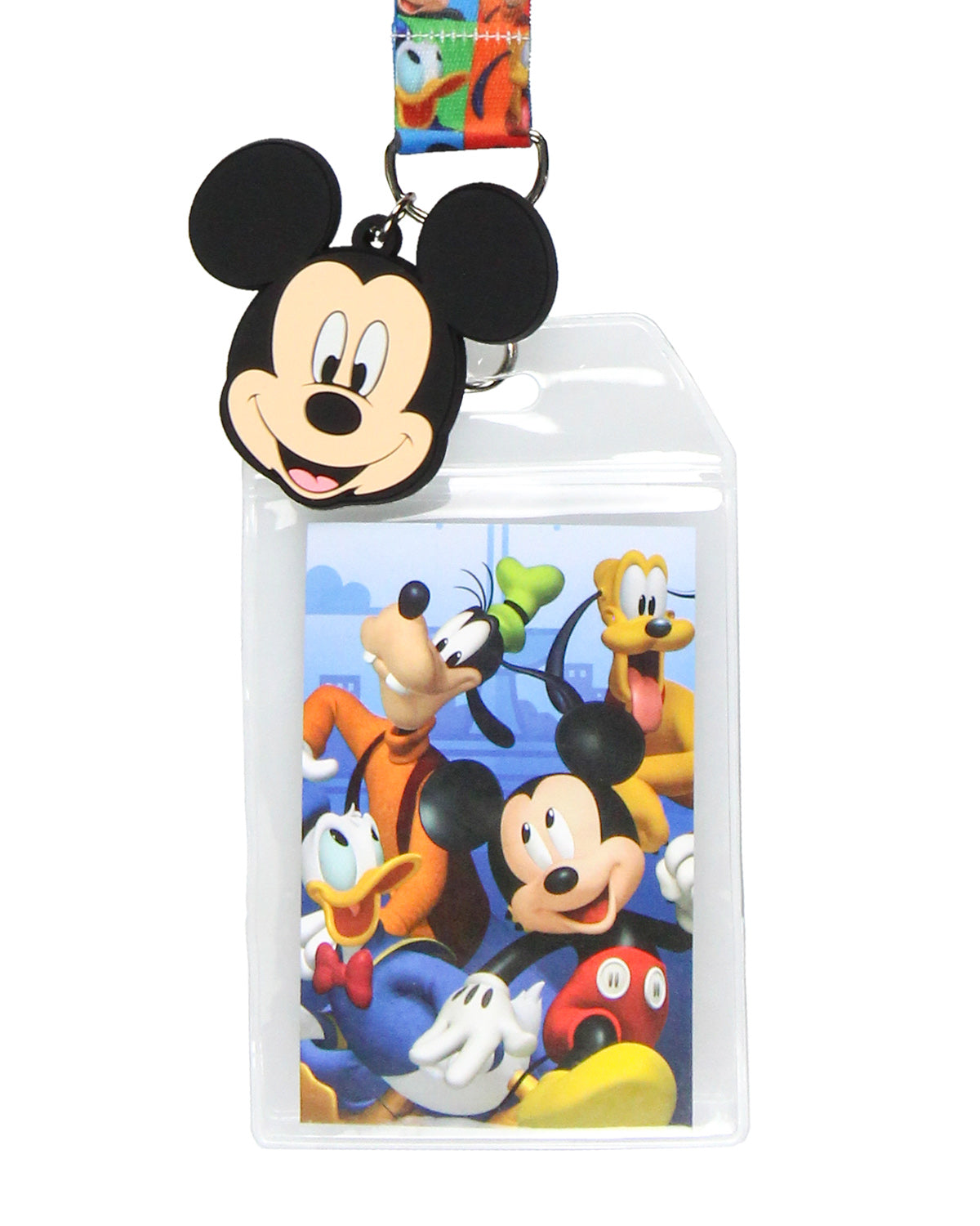 Disney Mickey and Friends The Cool Crew Lanyard with ID Badge Holder