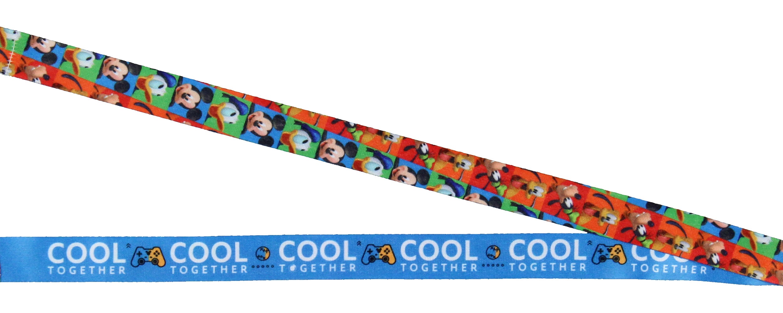 Disney Mickey and Friends The Cool Crew Lanyard with ID Badge Holder