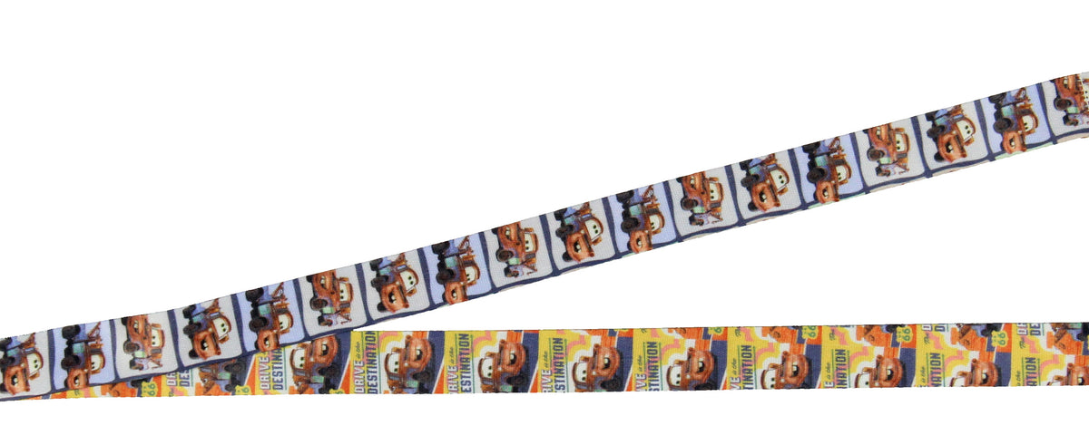 Disney Cars Mater Radiator Springs Lanyard ID Badge Holder with Charm
