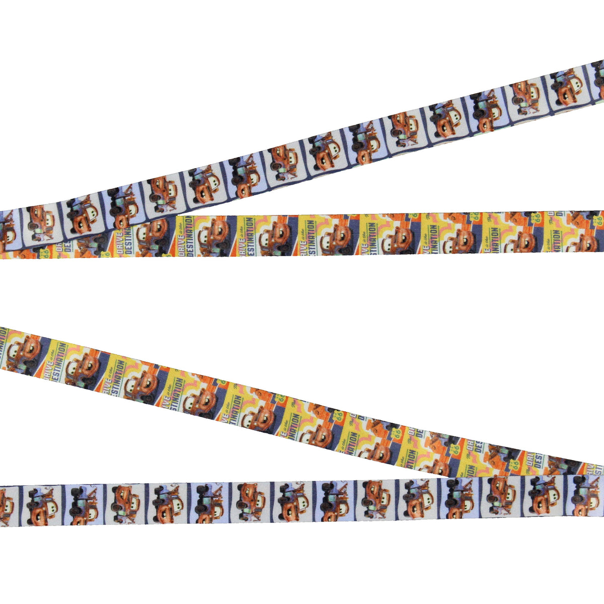 Disney Cars Mater Radiator Springs Lanyard ID Badge Holder with Charm