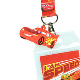 Disney Cars Lightning McQueen Blazing Forward Lanyard with ID Badge Holder