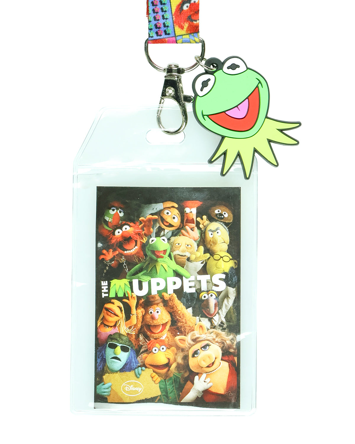 The Muppets Cast Character Design Lanyard with ID Badge Holder and Charm