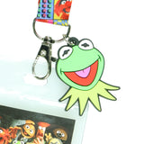 The Muppets Cast Character Design Lanyard with ID Badge Holder and Charm