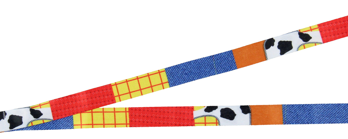 Toy Story Cowboy Woody Lanyard with Clear ID Badge Holder and Charm
