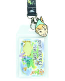 Disney Peter Pan Best Day Ever Lanyard with ID Badge Holder and Rubber Charm