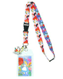 Disney Alice in Wonderland Tea Party Breakaway Lanyard ID Badge Holder