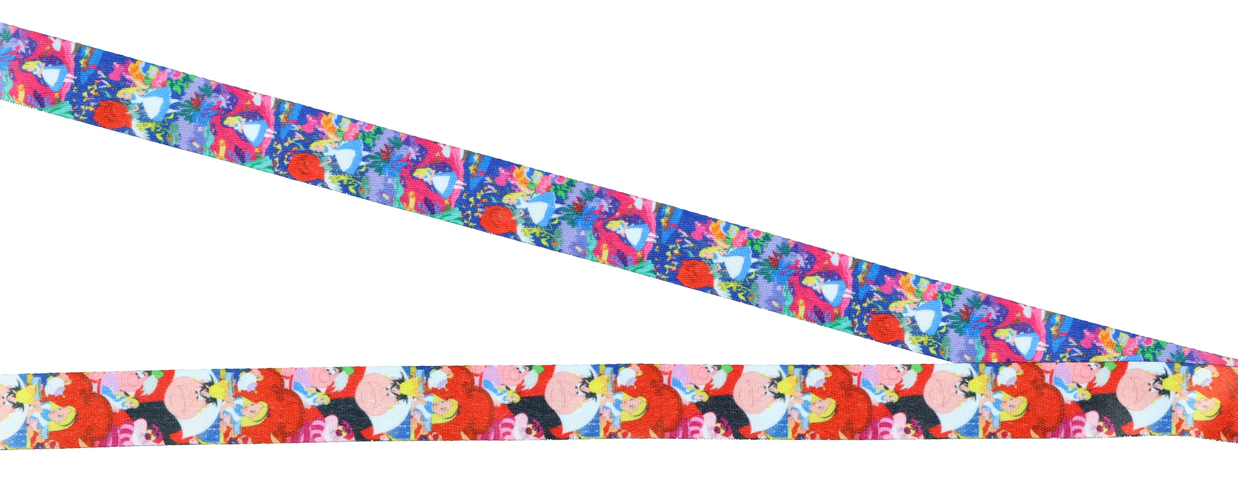 Disney Alice in Wonderland Tea Party Breakaway Lanyard ID Badge Holder