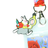 Disney Alice in Wonderland Tea Party Breakaway Lanyard ID Badge Holder