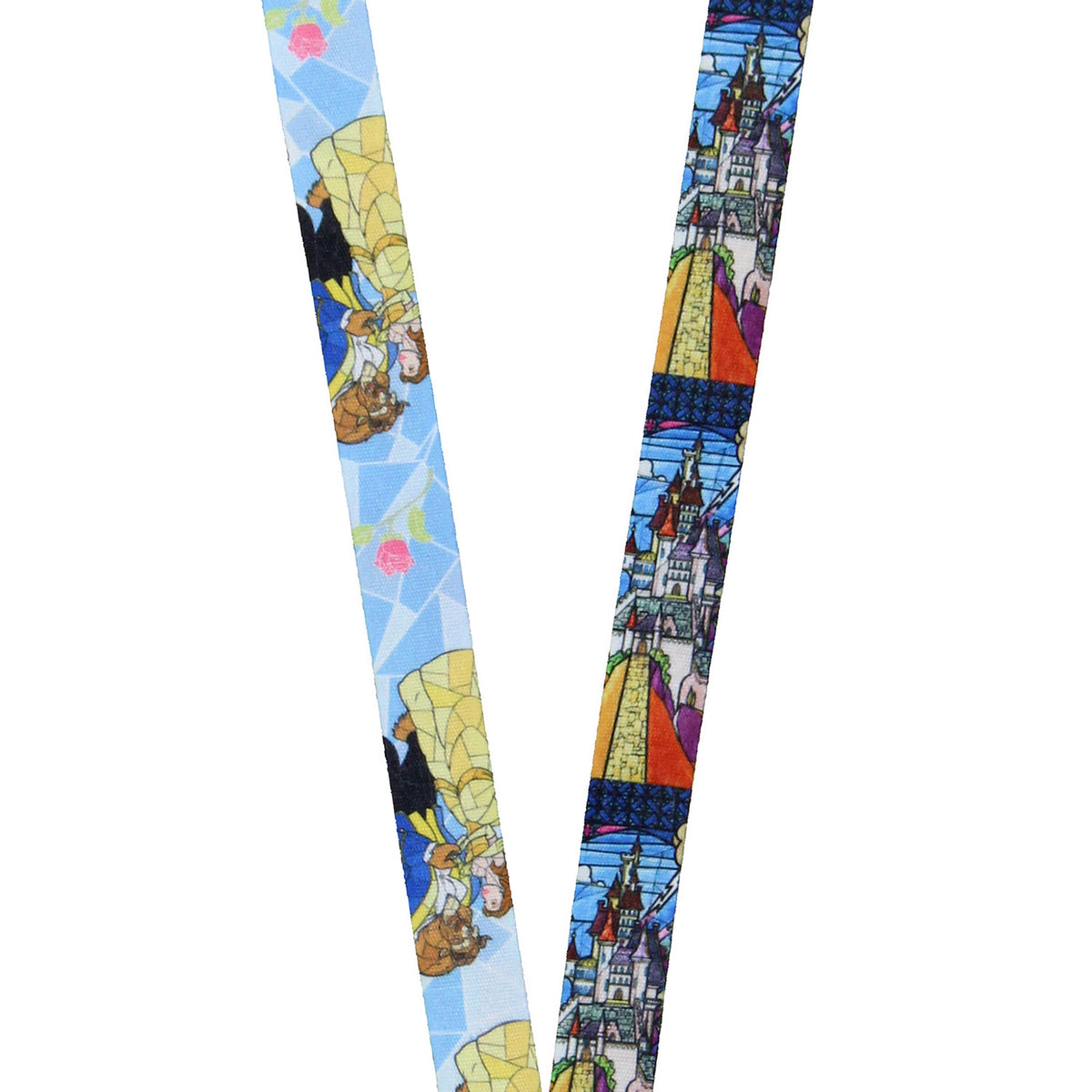 Disney Beauty and the Beast A Tale of Enchantment Lanyard with ID badge Holder