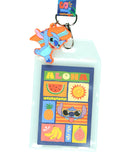 Disney Lilo and Stitch Aloha Breakaway Lanyard ID Badge Holder