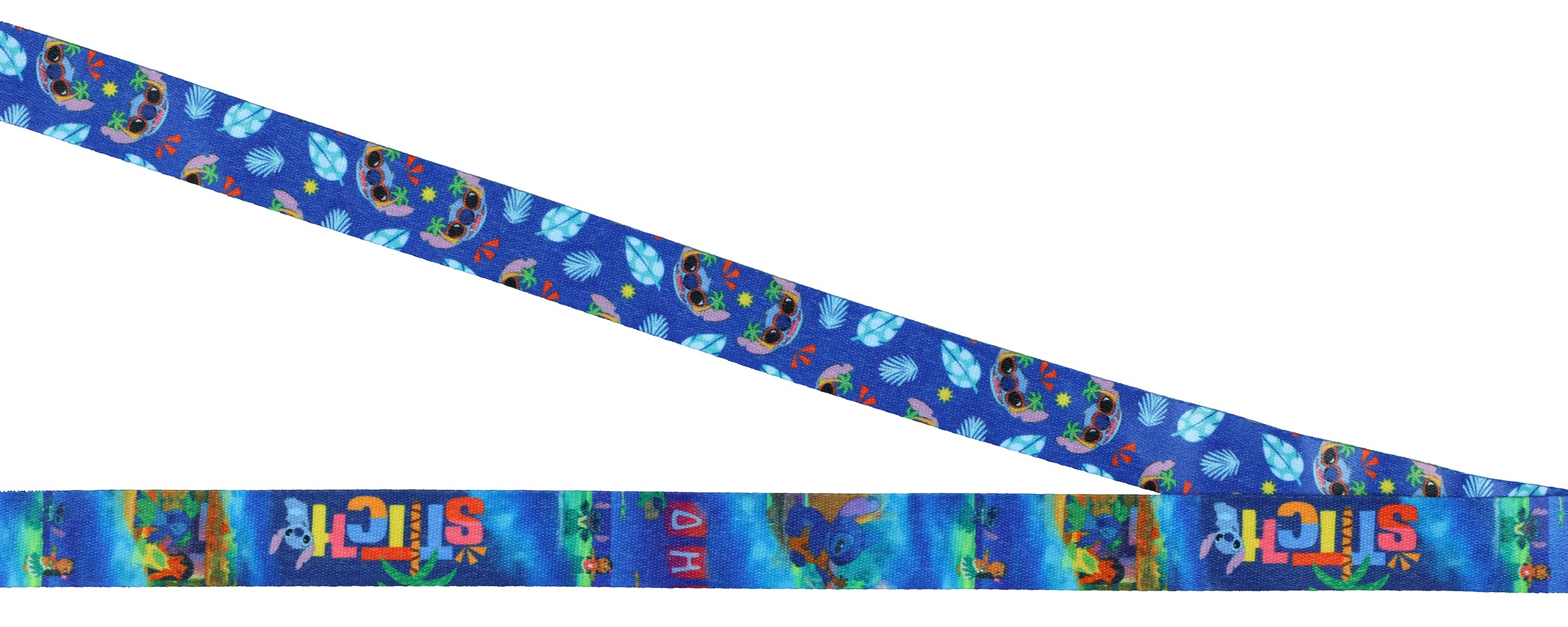 Disney Lilo and Stitch Aloha Breakaway Lanyard ID Badge Holder