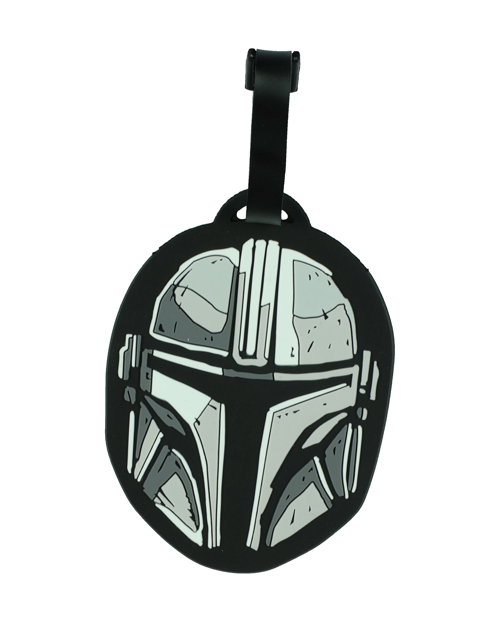 Star Wars The Mandalorian Mando and Grogu 2 Pack Rubber ID Luggage Tags