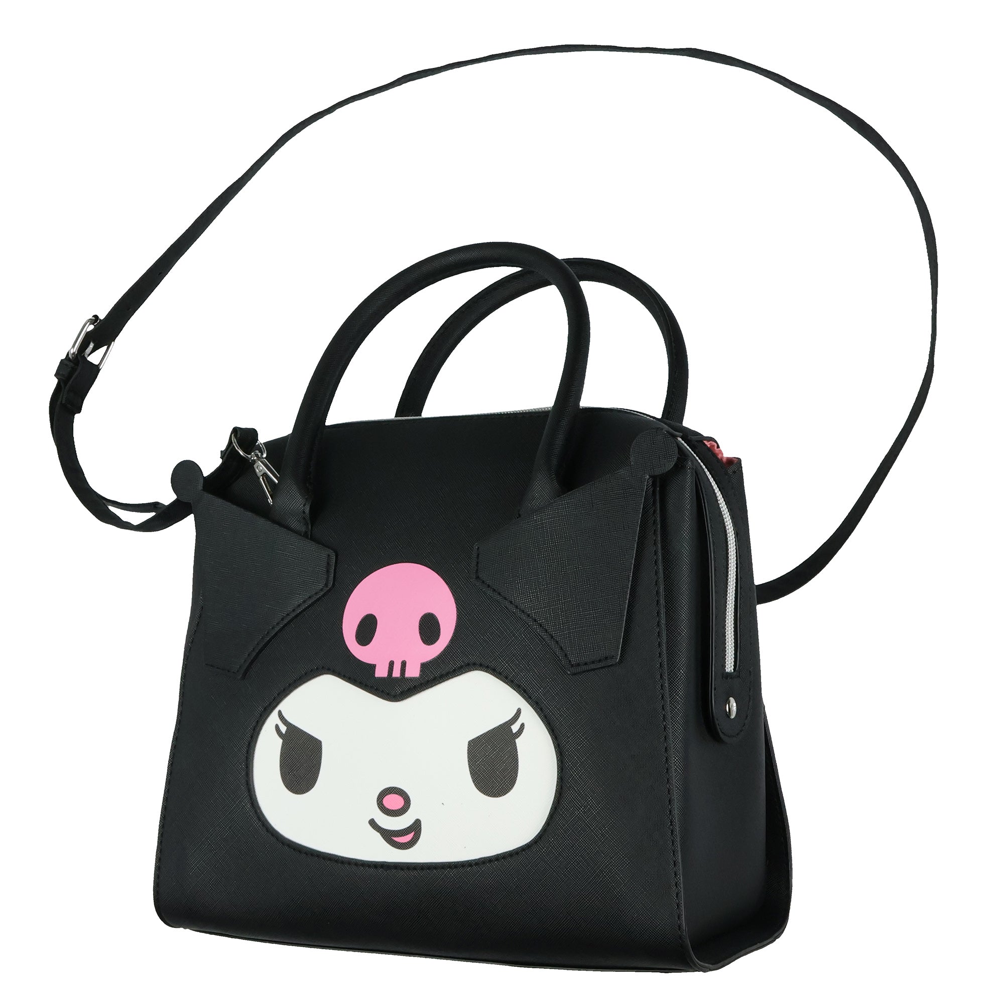 Sanrio Hello Kitty and Friends Kuromi Women's Satchel Handbag Cossbody Purse