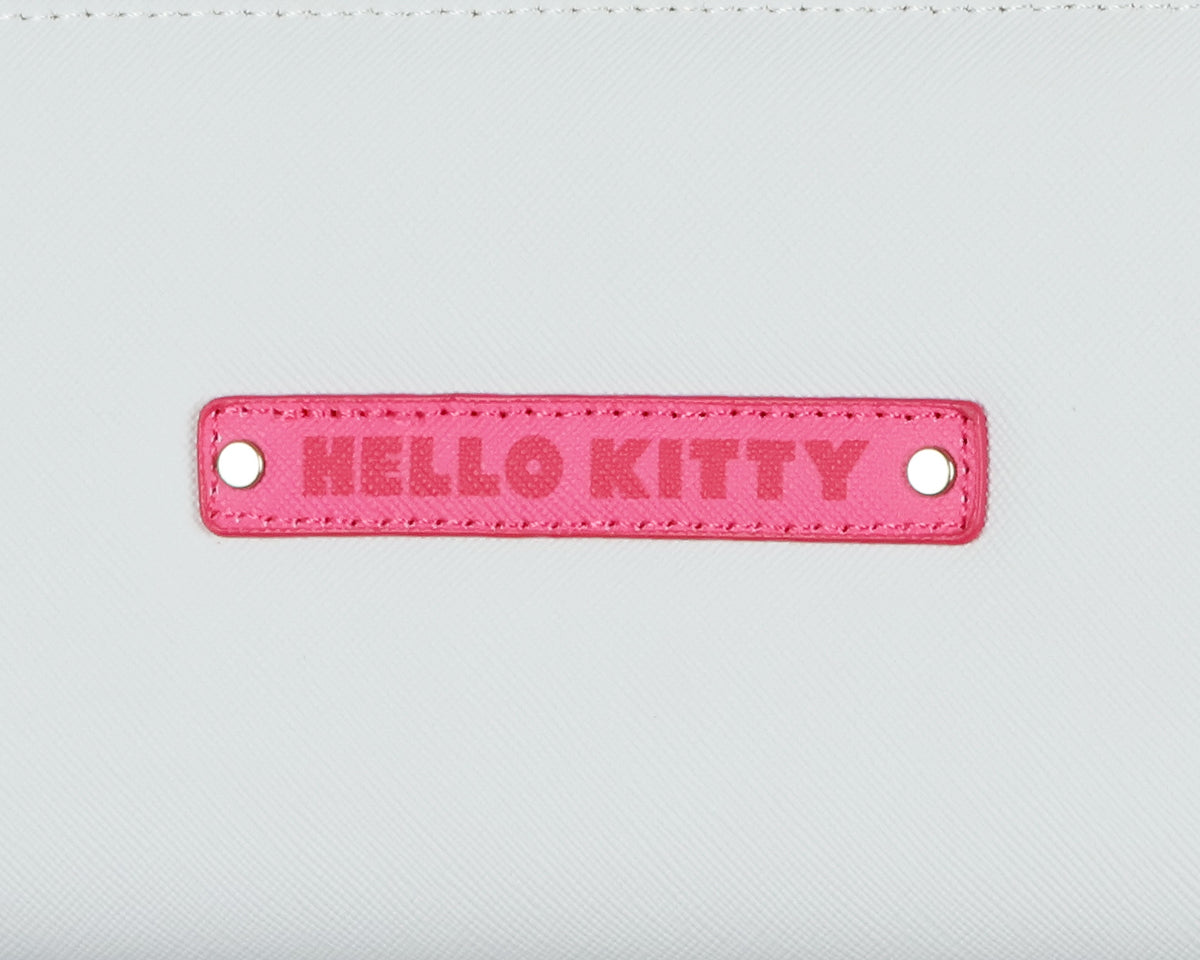 Sanrio Hello Kitty Wallet Women's 3D Bow Faux Leather Full Zip Around Wallet