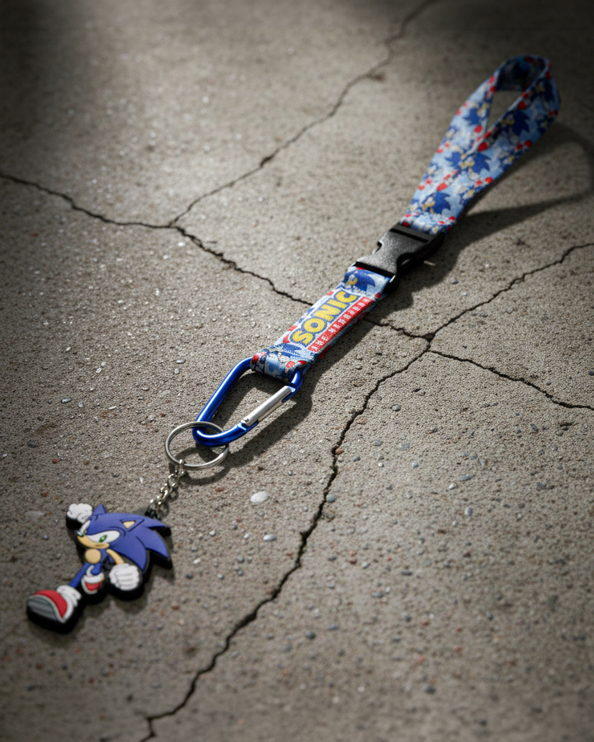 Sonic The Hedgehog Wrist Lanyard Hand Or Wrist Key Lanyard Strap