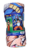 Dragon Ball Kamehameha Group Plush Fleece Throw Blanket 45" x 60"