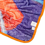 Dragon Ball Kamehameha Group Plush Fleece Throw Blanket 45" x 60"