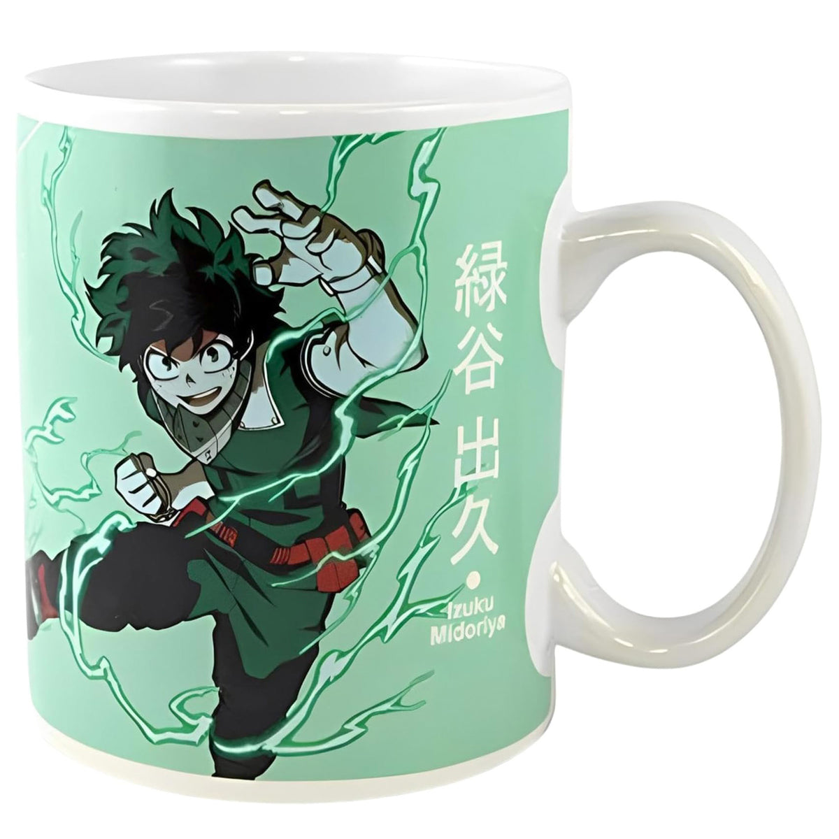 My Hero Academia Anime Izuku and Katsuki Ceramic Mug 16-Ounce Coffee Cup
