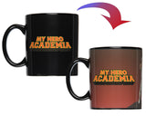My Hero Academia Anime Manga Heat Reactive Color Changing 16 OZ. Tea Coffee Mug Cup