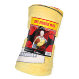 One Punch Man Anime Saitama Hero Association Plush Fleece Throw Blanket 45" x 60"