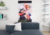 Jujutsu Kaisen Tapestry JJK Manga Wall Art Anime Decor Satoru Gojo and Yuji Itadori 30" x 50"