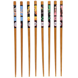 Demon Slayer 4 Pairs Collectible Anime Bamboo Chopsticks