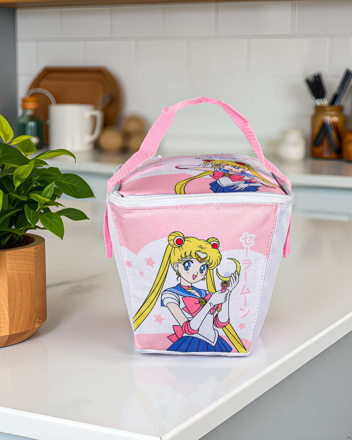 Sailor Moon Merch Insulated Lunch Box Bag Tote For Men Women 8"