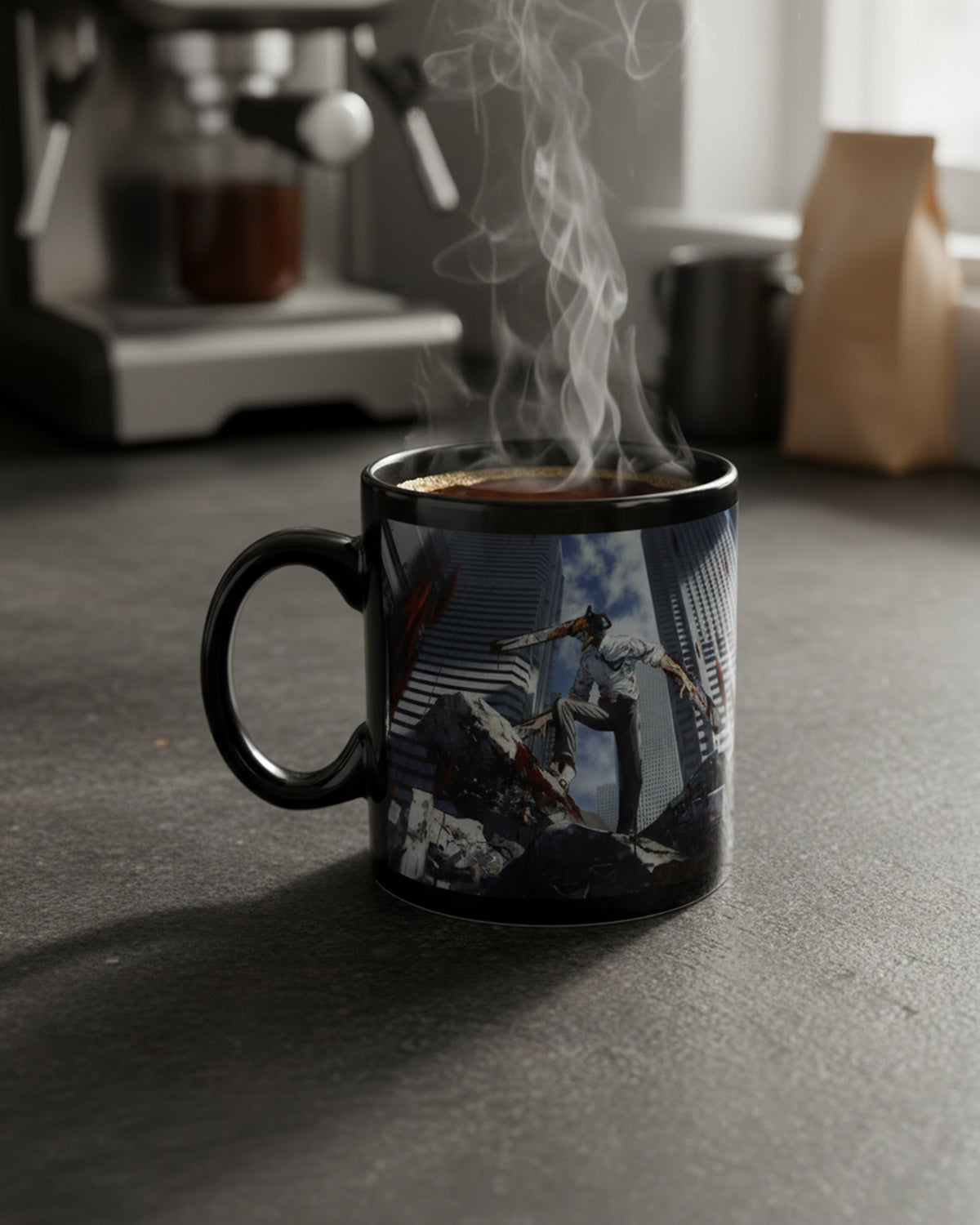 Chainsaw Man Manga Anime 16 OZ. Ceramic Coffee Mug Tea Cup