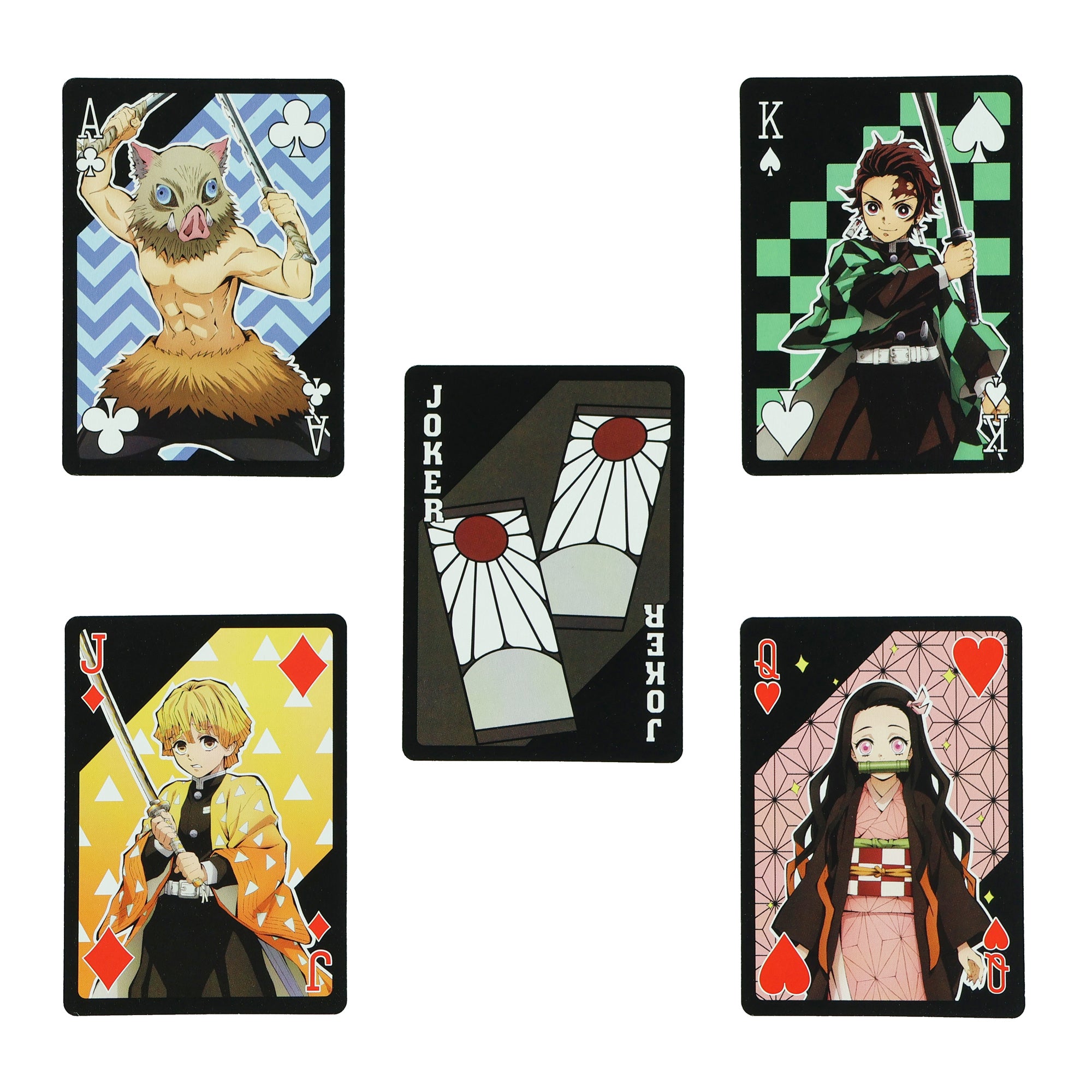 Demon Slayer Kimetsu No Yaiba Playing Cards Poker Deck 52 Cards