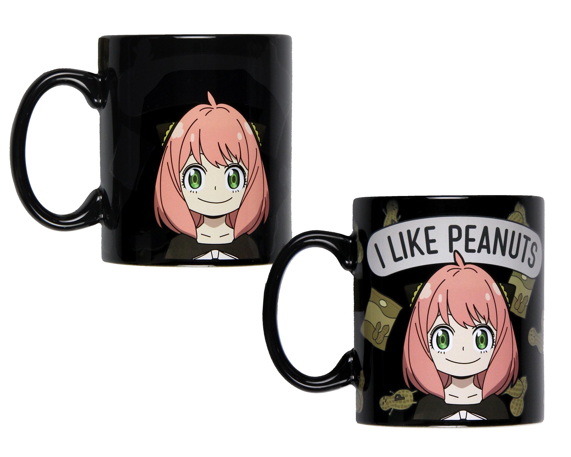 Spy x Family Anime Merch Anya Forger Heat Changing 16 OZ Ceramic Coffee Mug Cup