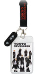 Tokyo Revengers Manga ID Badge Holder Lanyard Keychain Lanyard w/ Rubber Pendant