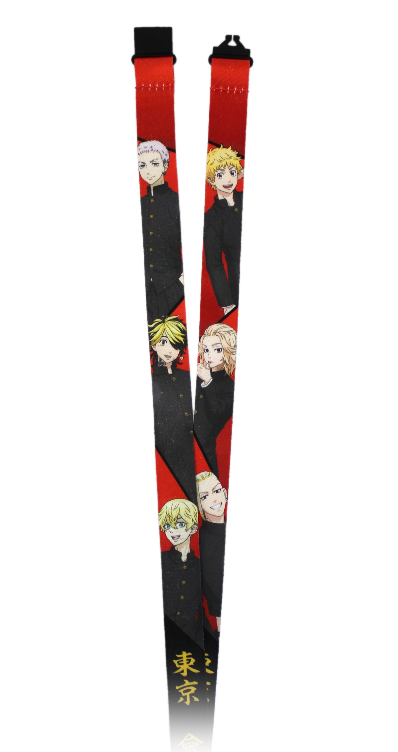 Tokyo Revengers Manga ID Badge Holder Lanyard Keychain Lanyard w/ Rubber Pendant
