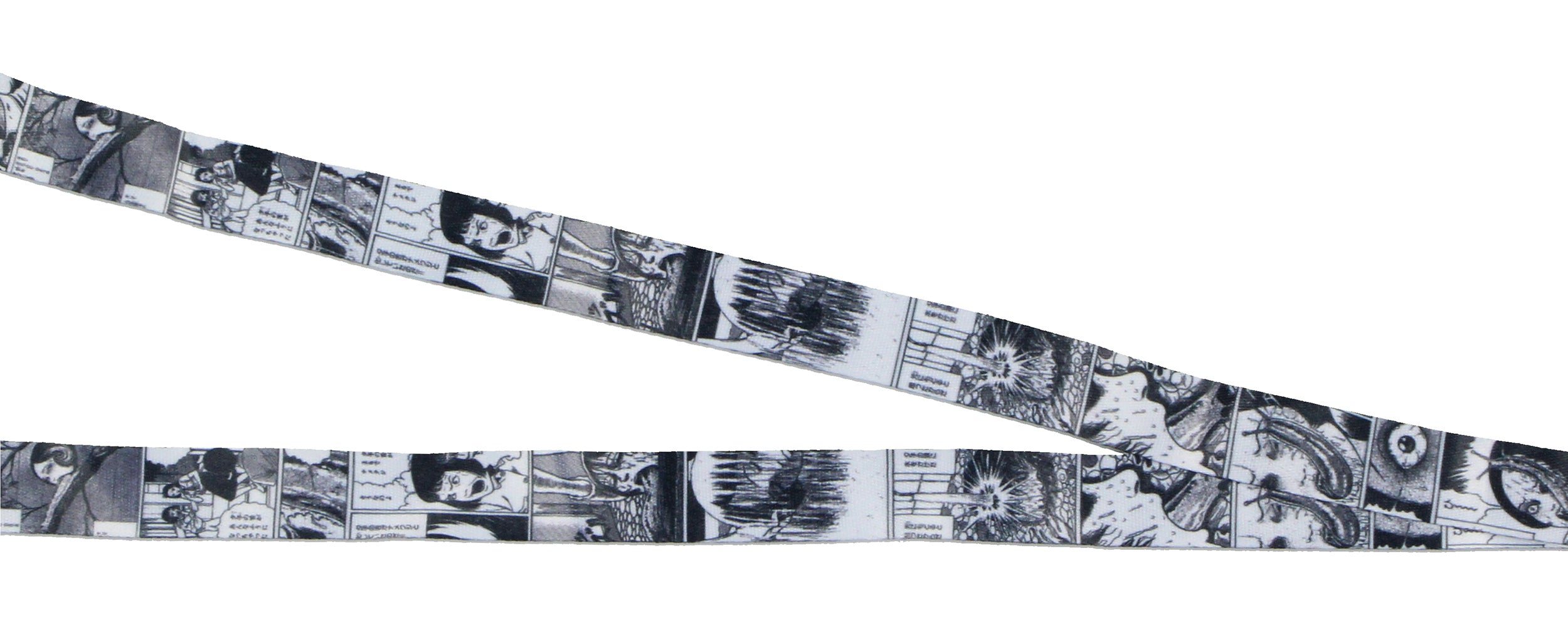 Junji Ito Collection ID Lanyard Badge Holder w Pendant For Keys Keychain