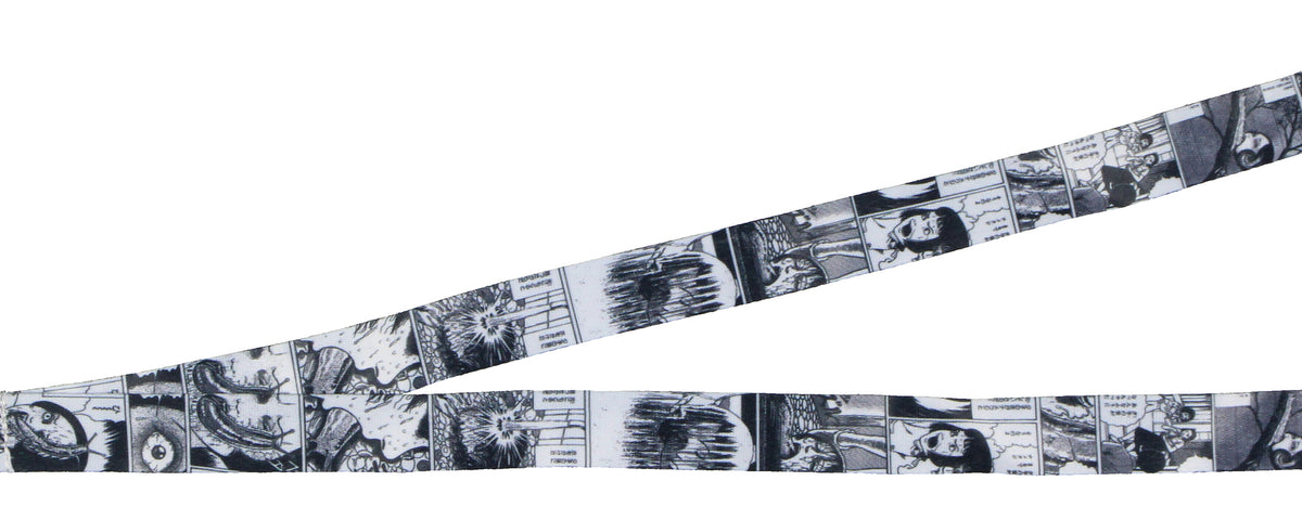Junji Ito Collection ID Lanyard Badge Holder w Pendant For Keys Keychain