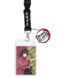 Demon Slayer: Kimetsu No Yaiba Anime Giyu Tomioka ID Badge Holder Lanyard