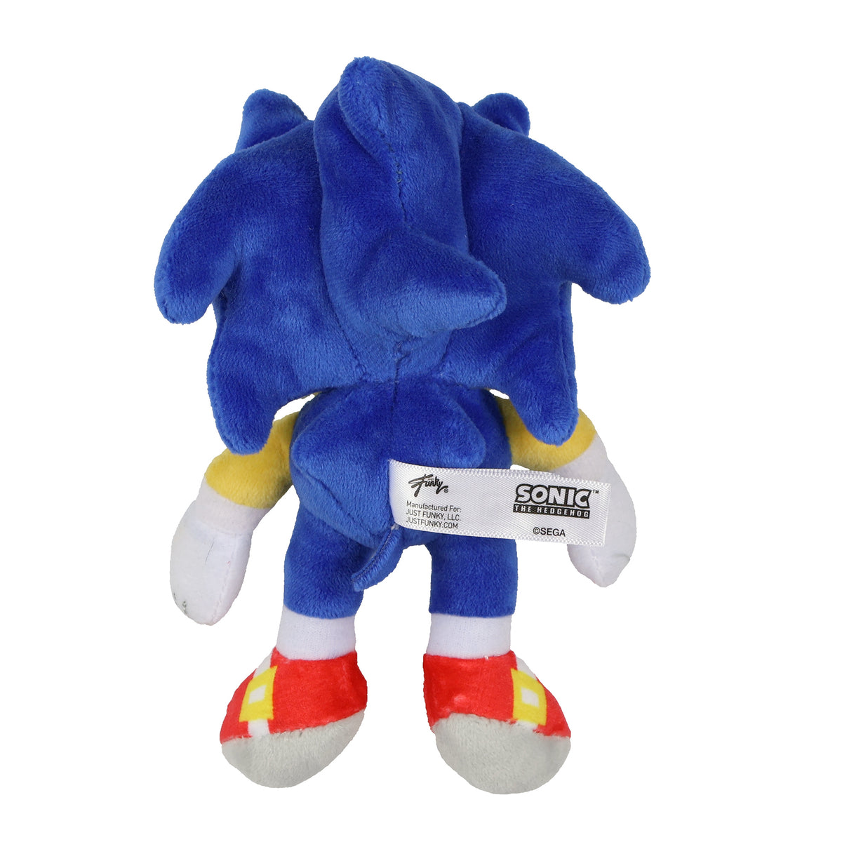 Sonic the Hedgehog Plush Keychain 4-Inch Sonic Stuffed Animal Key Ring Clip