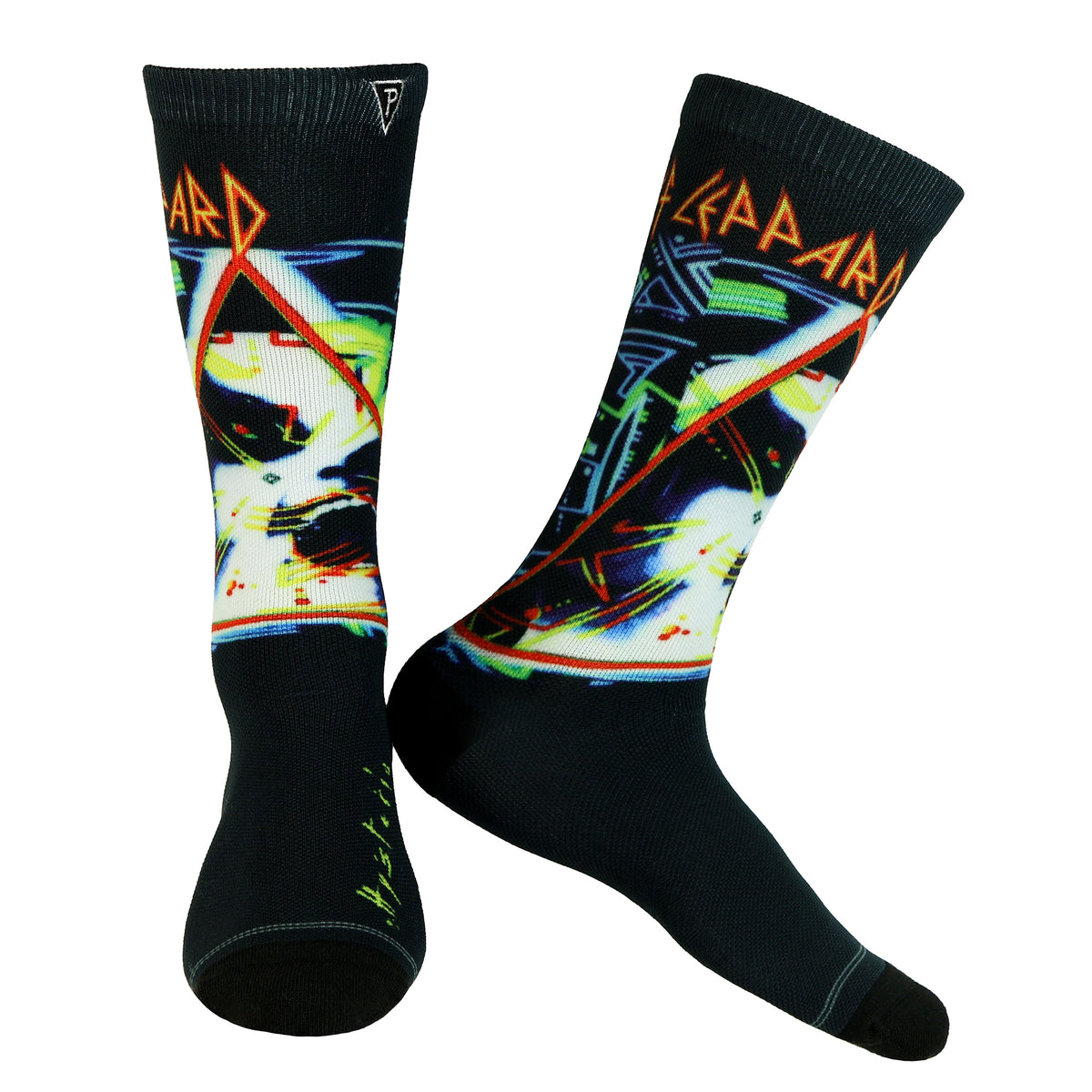 Def Leppard Hysteria Men's Sublimated Mid-Calf Crew Socks 1 Pair