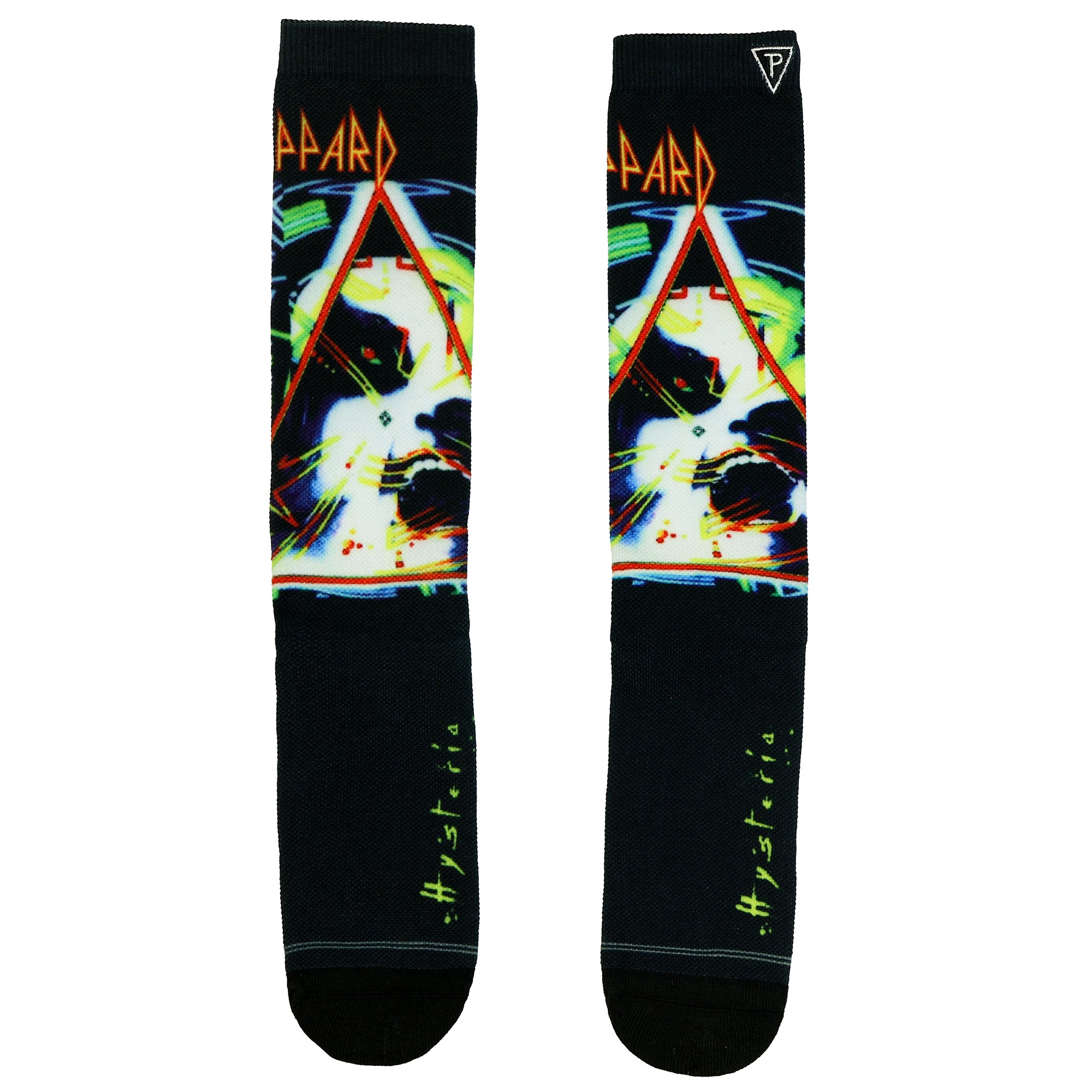 Def Leppard Hysteria Men's Sublimated Mid-Calf Crew Socks 1 Pair
