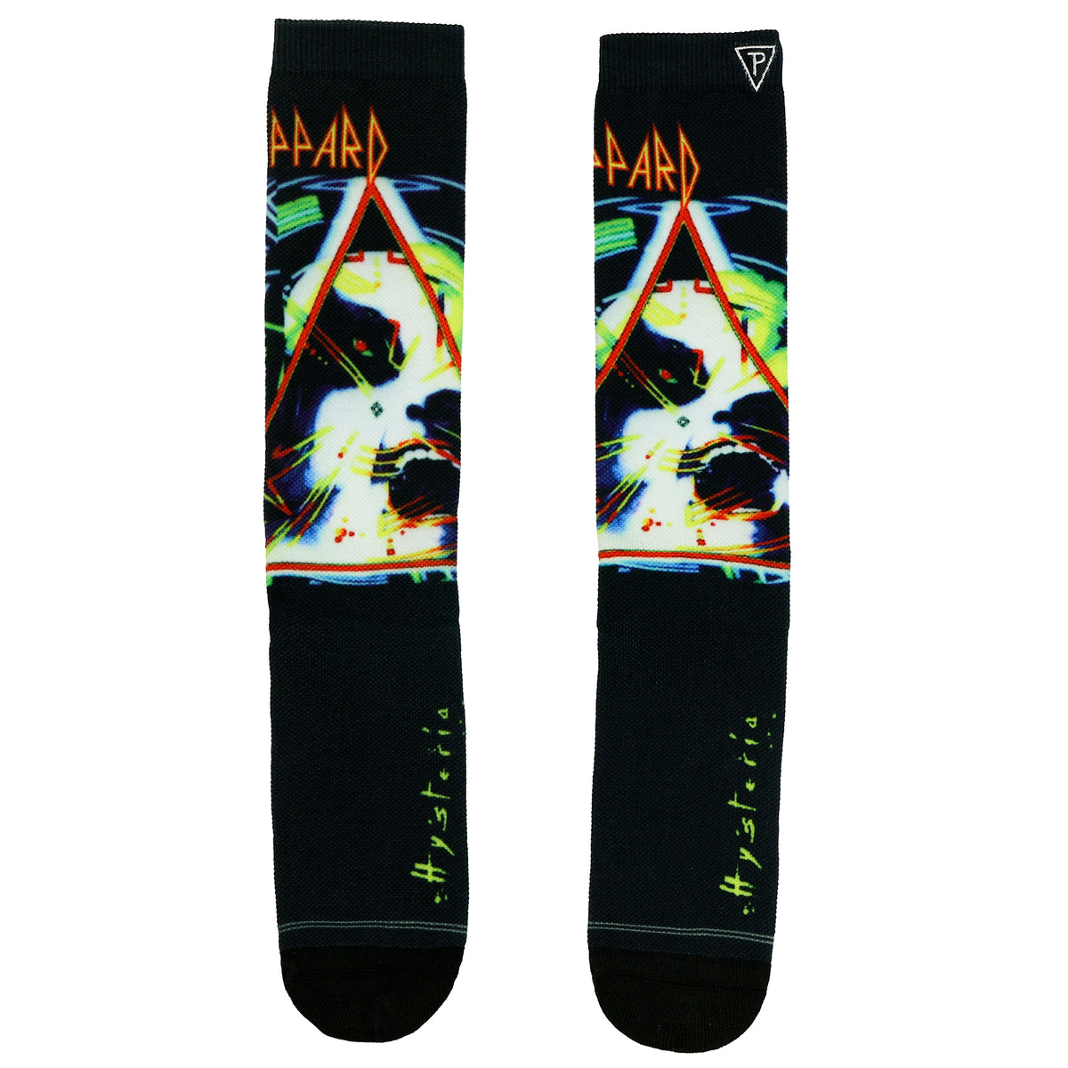 Def Leppard Hysteria Men's Sublimated Mid-Calf Crew Socks 1 Pair
