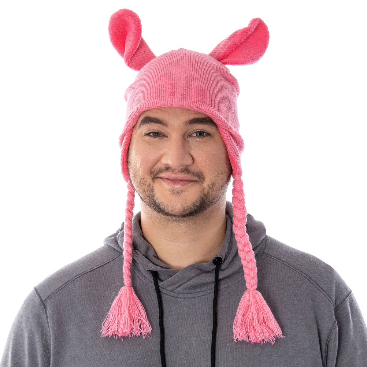 A Christmas Story Adult Deranged Easter Bunny Costume Laplander Beanie Cap Hat
