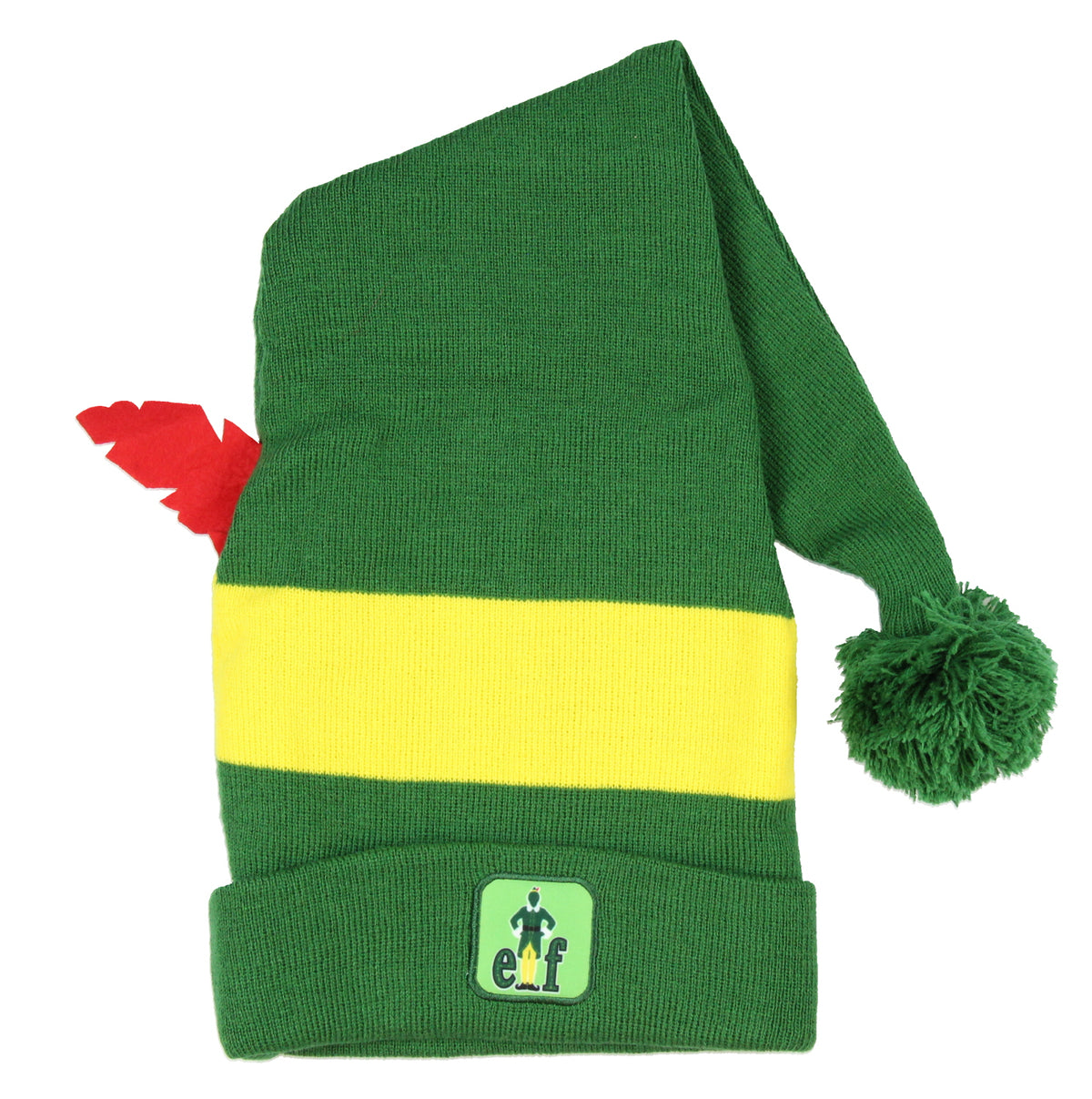 Elf The Movie Adult Buddy The Elf Character Costume Long Pom Beanie