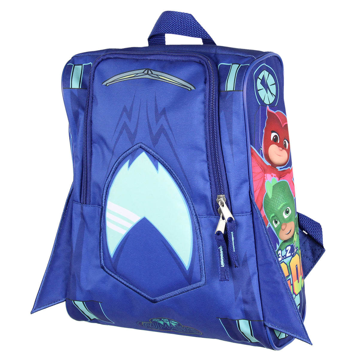 PJ Masks Backpack Gekko Owlette Catboy Racing Car Travel Backpack Bag 13"