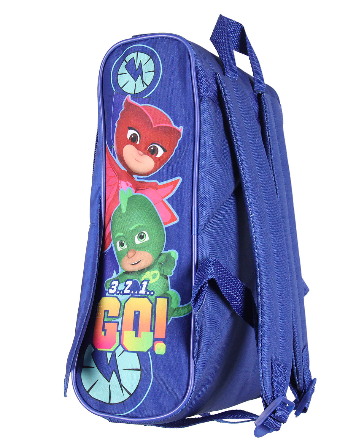 PJ Masks Backpack Gekko Owlette Catboy Racing Car Travel Backpack Bag 13"